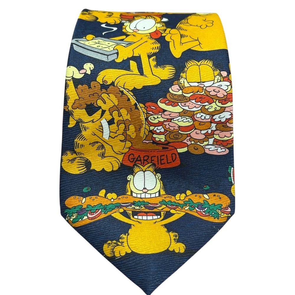 Ralph Marlin “Garfield-Fat Cat” Paws addition Blue Tue with Orange Cat, Mix Food